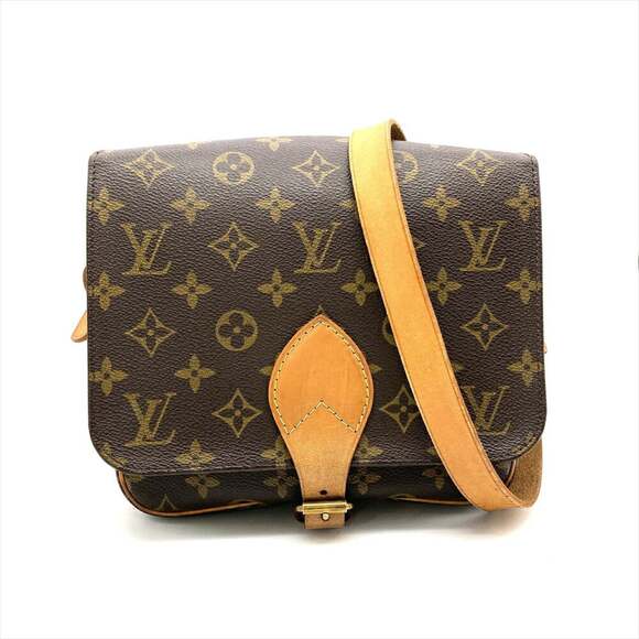 Louis Vuitton Handbags - LOUIS VUITTON Authentic Brown Monogram Canvas Shoulder Bag